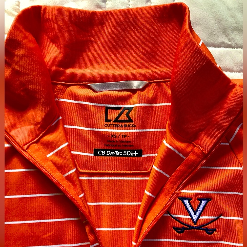 University of Virginia quarter zip pullover - Picture 4 of 6